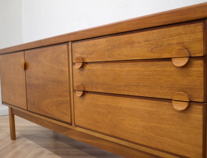 Mid Century Retro Teak Sideboard from Nathan #0657 2
