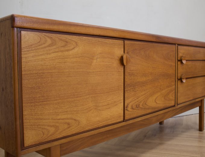Mid Century Retro Teak Sideboard from Nathan #0657 5