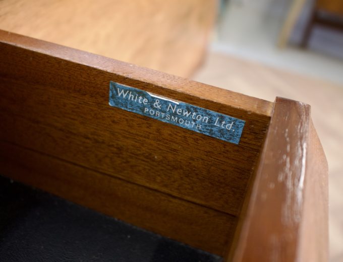 Mid Century Teak & Rosewood Sideboard from White & Newton #0676 9