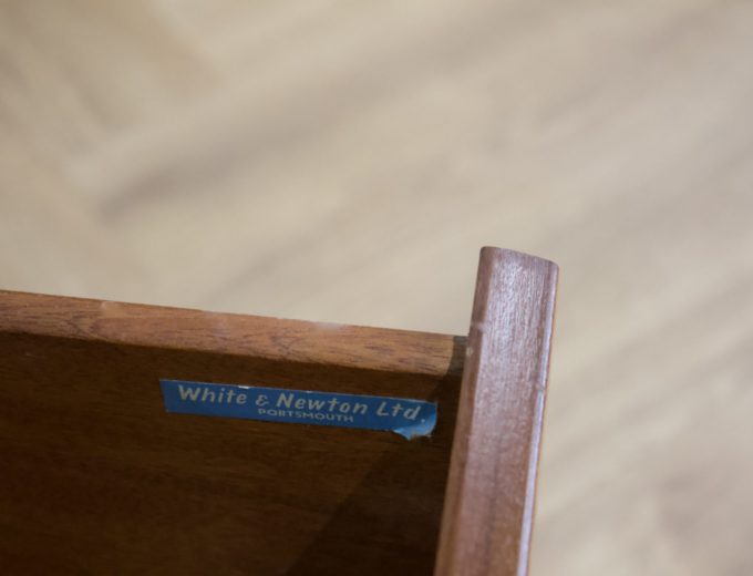 Mid Century Teak Dressing Table from White & Newton #0889 4