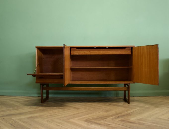 Mid Century Rosewood Sideboard from Nathan #0937 5