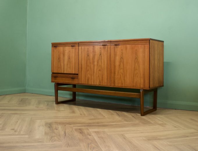 Mid Century Rosewood Sideboard from Nathan #0937 2