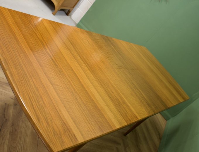 ******SOLD*****Mid Century Large Walnut Extending Dining Table from Alfred Cox Heals #0978 9