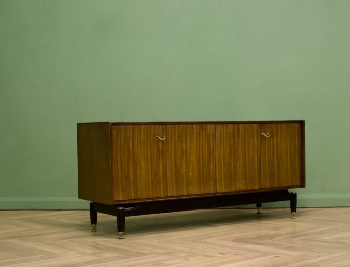 Mid Century Tola and Black Sideboard from G Plan #1082 7