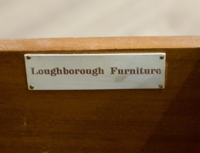 Mid Century Teak & Mahogany Dressing Table from Loughborough #1115 6