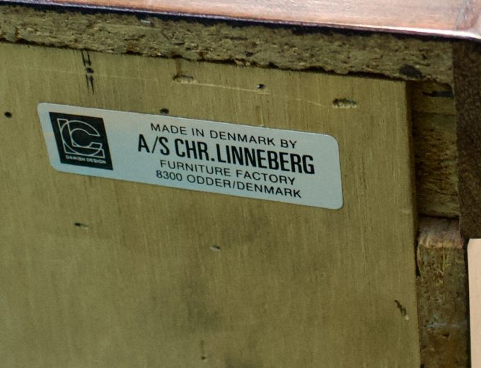 Mid Century Rosewood Danish Sideboard Christian Linneberg, 1970s #1112 7