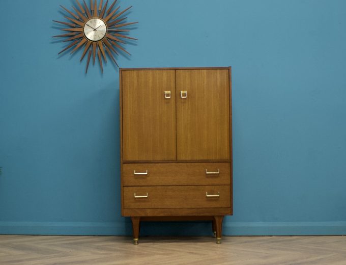 Mid Century Tallboy Chest Storage Cupboard or Linen Cabinet from G Plan #1220 0