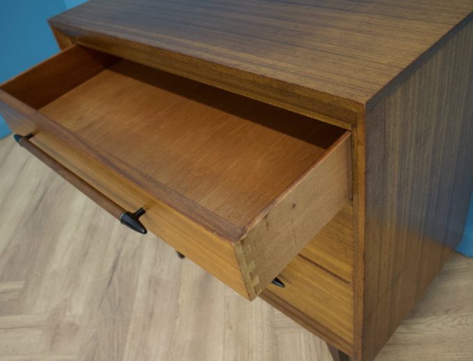 Mid Century Retro Teak Chest of Drawers from Lebus #1303 6