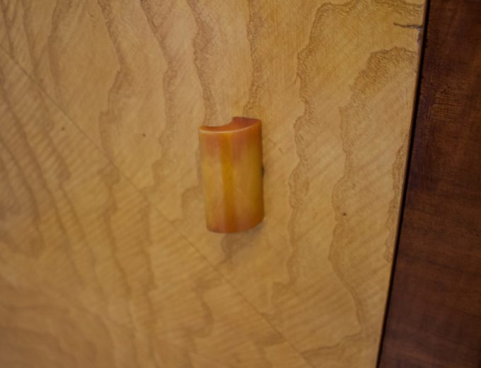 Vintage Art Deco 1930s Maple & Walnut Compact Compactum Wardrobe #1372 6