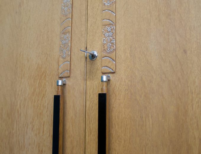 Vintage Art Deco Oak Wardrobe from G Plan (E Gomme), 1930s 5