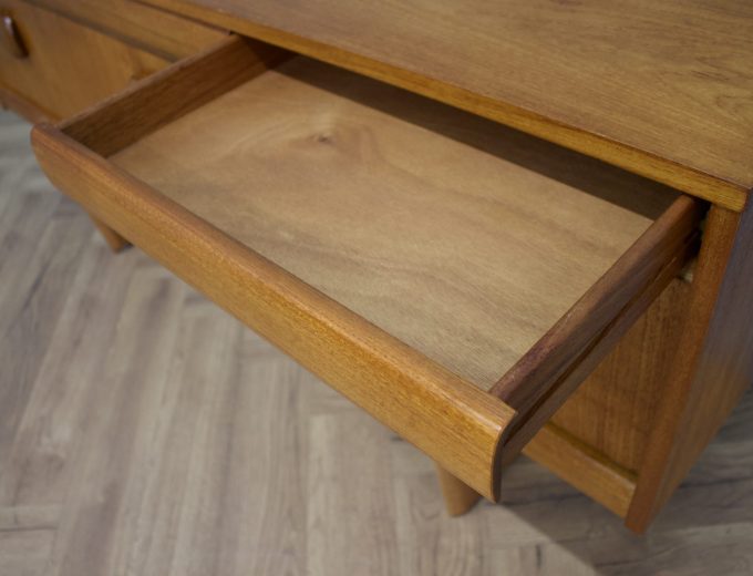 ***SOLD***Mid Century Teak Compact Sideboard From Elliots of Newbury, 1960s #1555 2