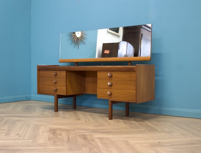 Mid Century Teak Dressing Table from White and `Newton, 1960s #1577 4