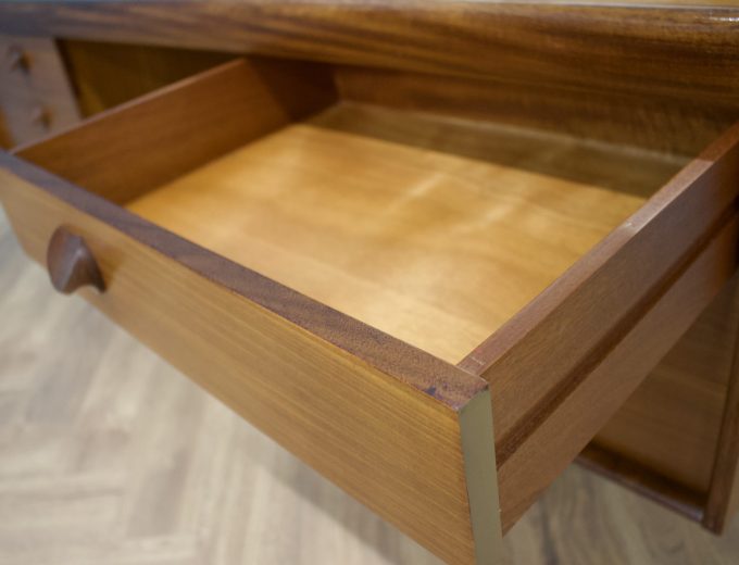 Mid Century Teak Dressing Table from White and `Newton, 1960s #1577 1