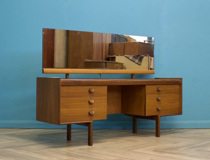 Mid Century Teak Dressing Table from White and `Newton, 1960s #1577 0
