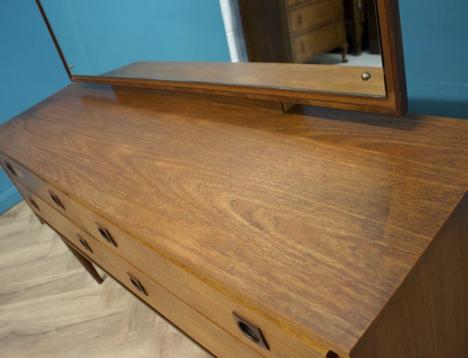 Mid Century Teak Dressing Table Chest from Wrighton, 1960s #1578 4