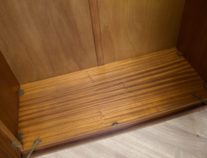 Mid Century Teak Wardrobe from Wrighton, 1960s 2 of 2 #1587 1