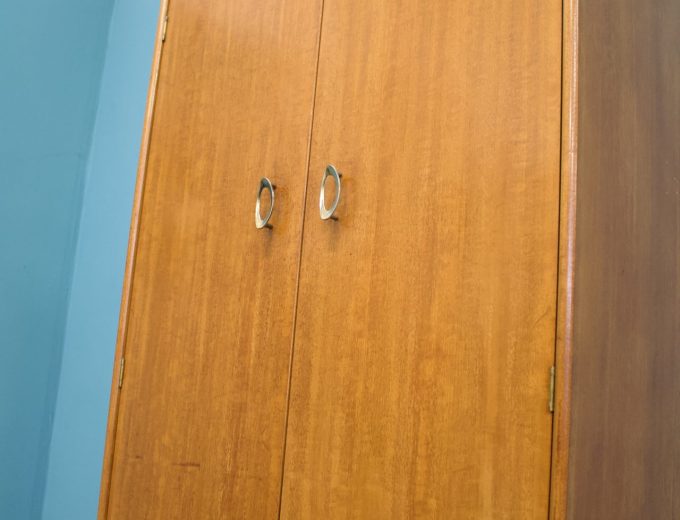 Mid Century Teak Wardrobe, 1960’s #1584 4