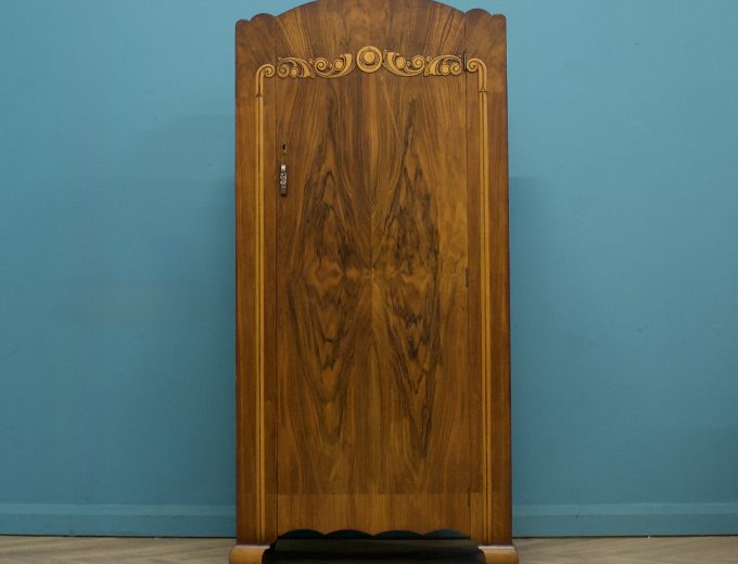Vintage Oak Compact Compactum Wardrobe, 1930s, #1632 9