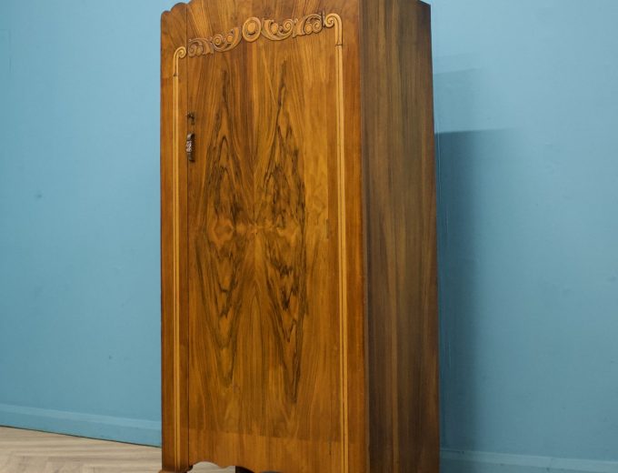 Vintage Oak Compact Compactum Wardrobe, 1930s, #1632 8