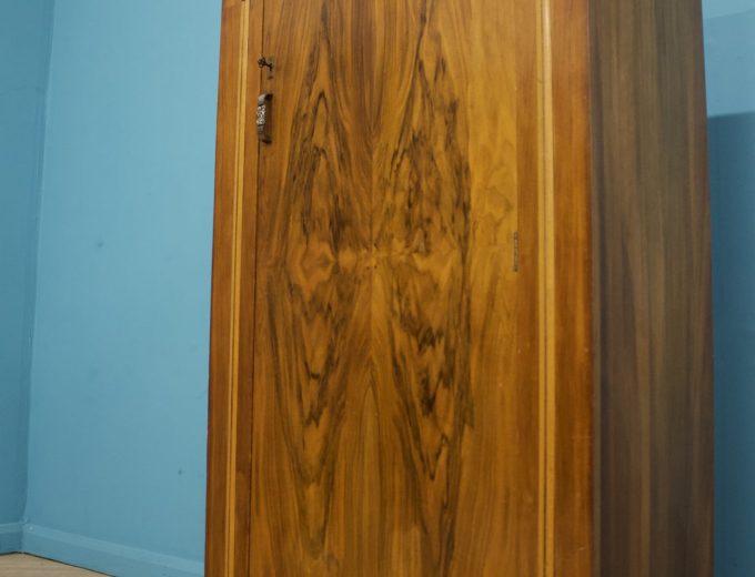 Vintage Oak Compact Compactum Wardrobe, 1930s, #1632 7