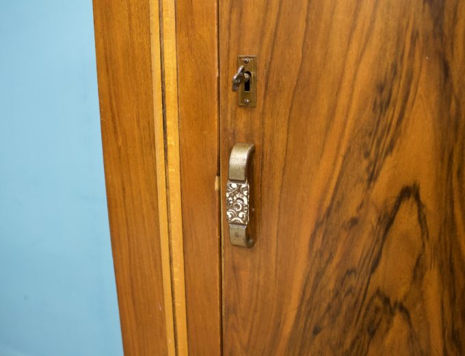 Vintage Oak Compact Compactum Wardrobe, 1930s, #1632 5