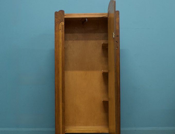 Vintage Oak Compact Compactum Wardrobe, 1930s, #1632 4