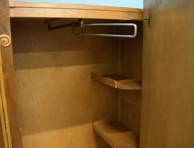 Vintage Oak Compact Compactum Wardrobe, 1930s, #1632 2