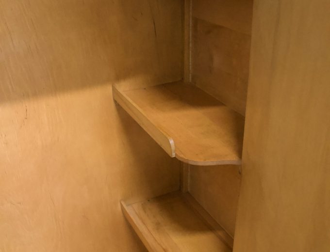 Vintage Oak Compact Compactum Wardrobe, 1930s, #1632 1