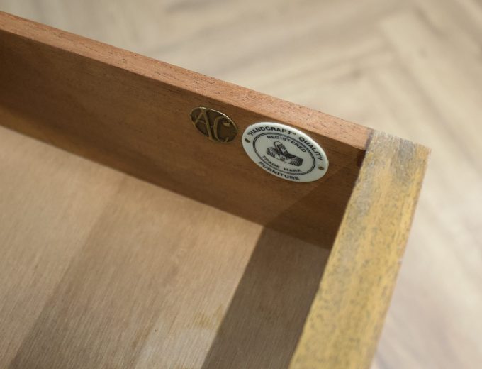 Mid Century Walnut Dressing Table from Alfred Cox, 1950s #1635 2