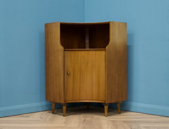 Mid Century Teak Corner Unit Shelving from Greaves and Thomas, 1960s #1598 0