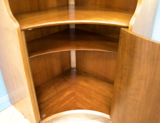Mid Century Teak Corner Unit Shelving from Greaves and Thomas, 1960s #1598 3