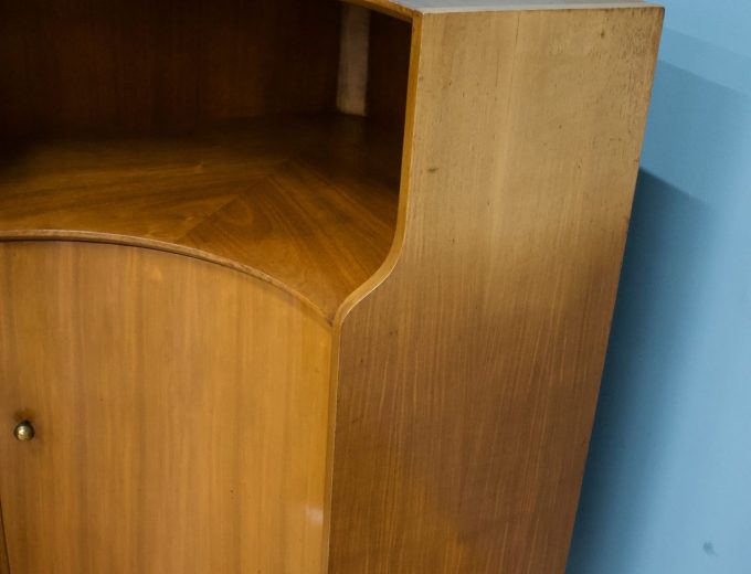 Mid Century Teak Corner Unit Shelving from Greaves and Thomas, 1960s #1598 1