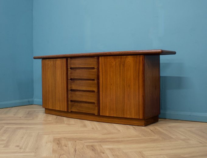 Mid Century Danish Rosewood Sideboard From Skovby, 1970s #1604 8