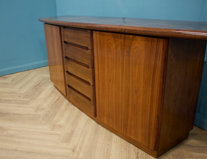 Mid Century Danish Rosewood Sideboard From Skovby, 1970s #1604 7