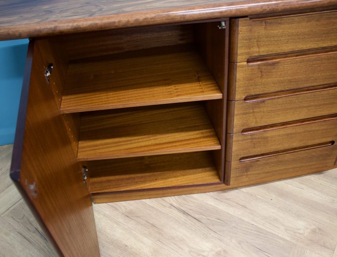 Mid Century Danish Rosewood Sideboard From Skovby, 1970s #1604 4
