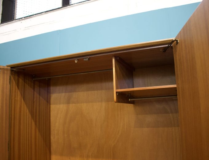 Mid Century Teak Wardrobe Gimson and Slater Vesper, 1960s #1643 1