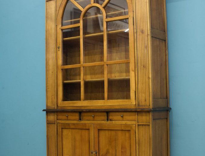 De Bournais French Cherrywood China Cabinet Bookcase #1647 7