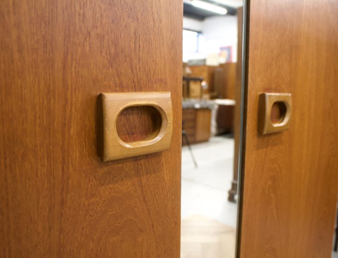 Mid Century Teak Wardrobe from Stonehill, 1960s #1676 7