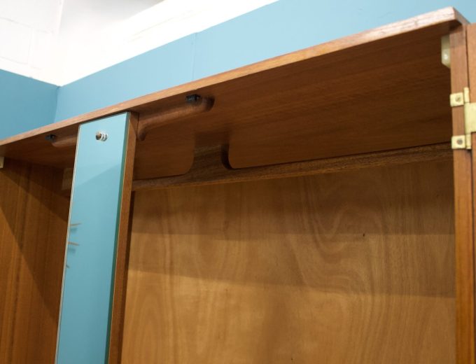 Mid Century Teak Wardrobe from Stonehill, 1960s #1676 3