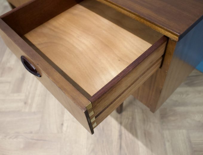 Mid Century Teak Compact Sideboard, 1960s #1679 4