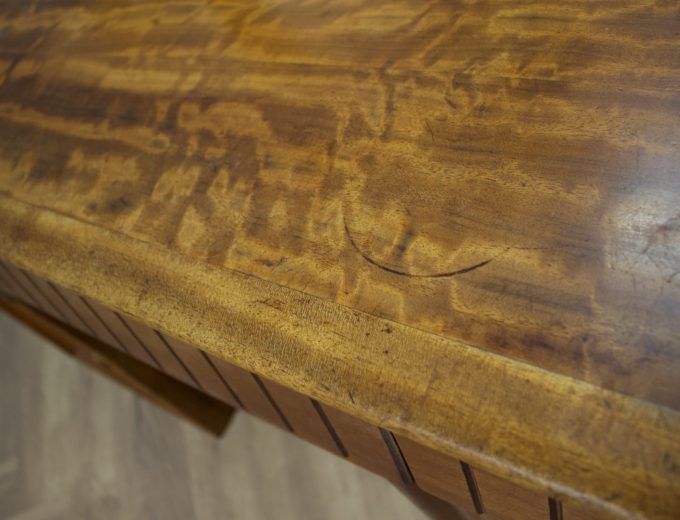 Mid Century Satinwood Dressing Table & Stool by Andrew Milne for Heals #1686 7