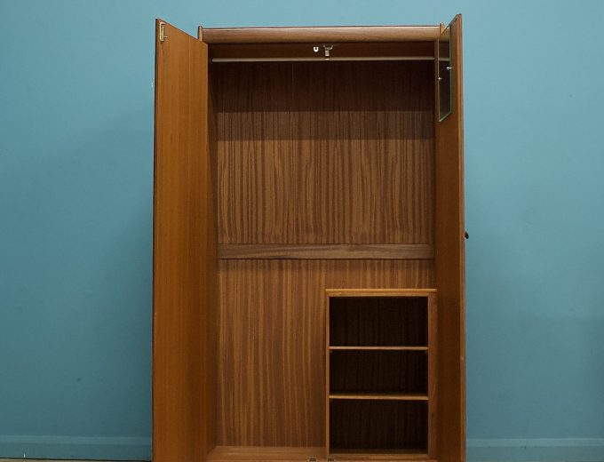 Mid Century Teak Wardrobe from White and Newton, 1960s #1687 5