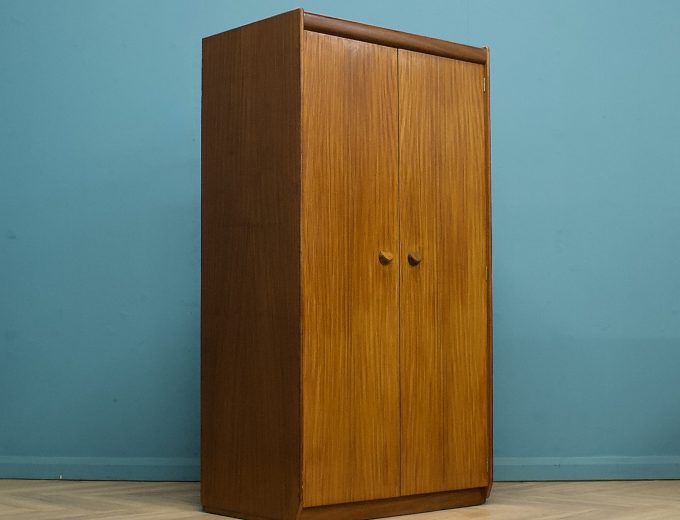 Mid Century Teak Wardrobe from White and Newton, 1960s #1687 0