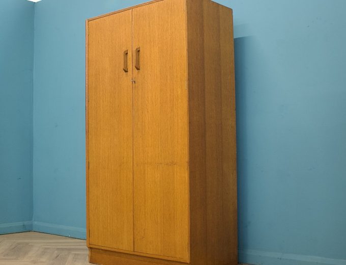 Mid Century Oak Brandon Wardrobe from G Plan, 1950s #1707 7