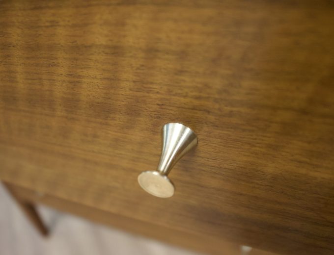 Vintage French Walnut Chest of Drawers from Younger, 1960s #1709 3