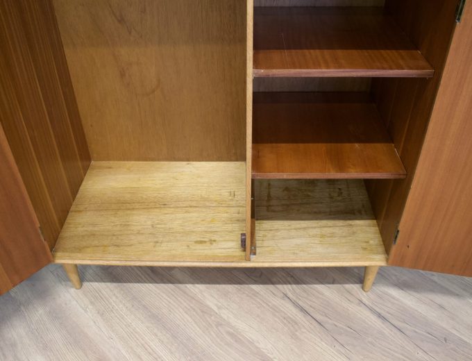 Mid Century Oak Compactum Compact Wardrobe from Meredew, 1960s #1733 2