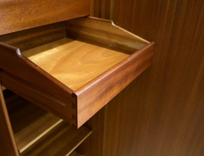 Mid Century Oak Wardrobe from G Plan, 1950s #1735 1