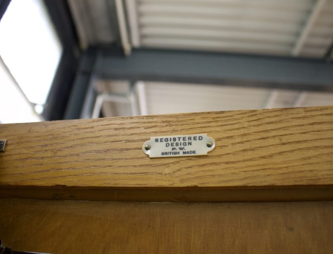 Vintage Art Deco Oak Wardrobe, 1930s, #1736 5