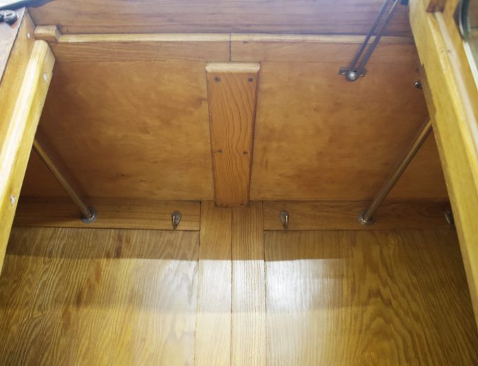 Vintage Art Deco Oak Wardrobe, 1930s, #1736 3