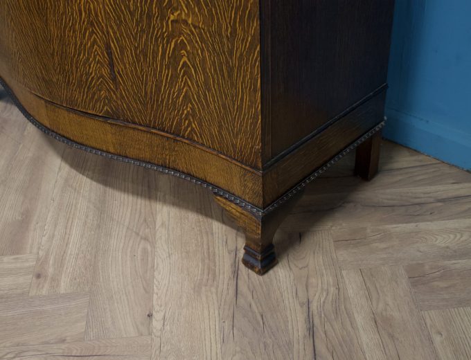 Vintage Art Deco Oak Wardrobe, 1930s, #1736 1